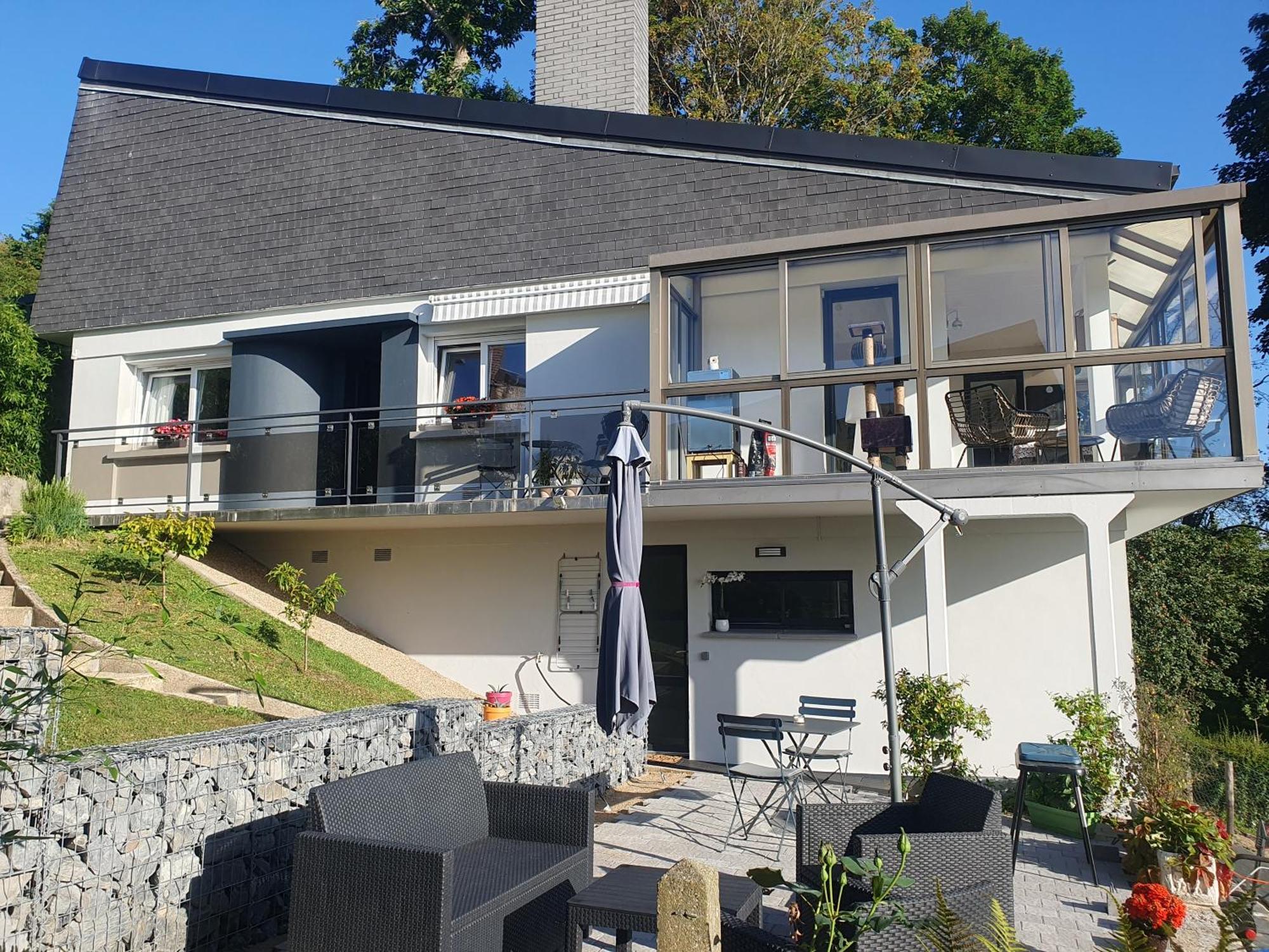 Du Haut Des Rives - Bel Appt Pour 4 Caudebec-en-Caux Exterior foto